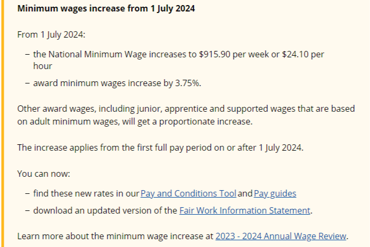Wage Increases